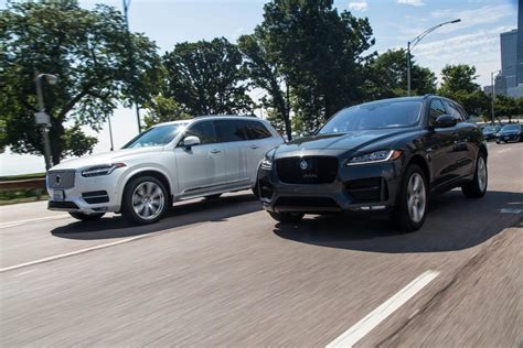 Luxury SUV Face Off Jaguar F Pace Versus Volvo XC90 News Cars