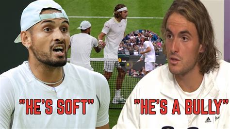 Kyrgios Tsitsipas Wimbledon BEEF Explained Why Nick And Stefanos