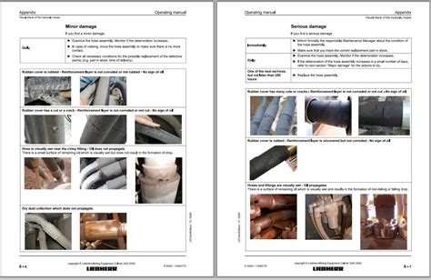 Liebherr Mining Crawler Excavator R B R Service Manual