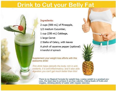 Veggies To Flatten Your Stomach Drink To Cut Your Belly Fat Certain