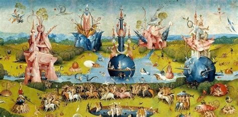 Hieronymus Bosch Der Garten der Lüste um 14901500 Mitteltafel