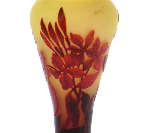 Galle Tip Vase En Verre Multicouche Isando