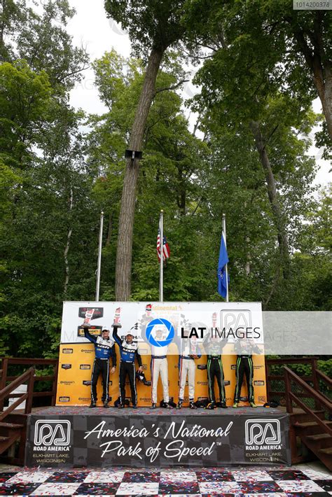 August Elkhart Lake Wisconsin Usa Prototype Class Podium