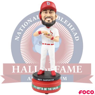 Matt Carpenter St. Louis Cardinals It's Gotta Be The Salsa Bobblehead ...