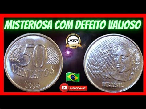 Moeda Misteriosa Defeito Valioso Centavos Cuidado Ao