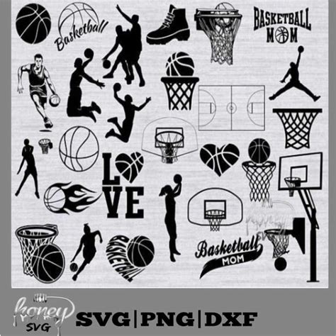 Basketball SVG, Basketball clipart,Basketball Silhouette, ba - Inspire Uplift