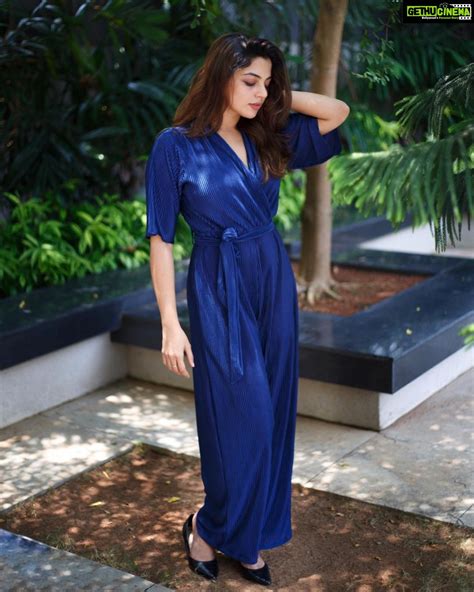 Nikhila Vimal Instagram 💙💙💙 👗 Labelpallavinamdev ♥️ Styledbysmiji