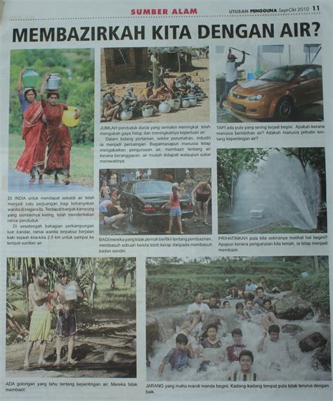 Air Dan Jaminan Makanan Keratan Akhbar