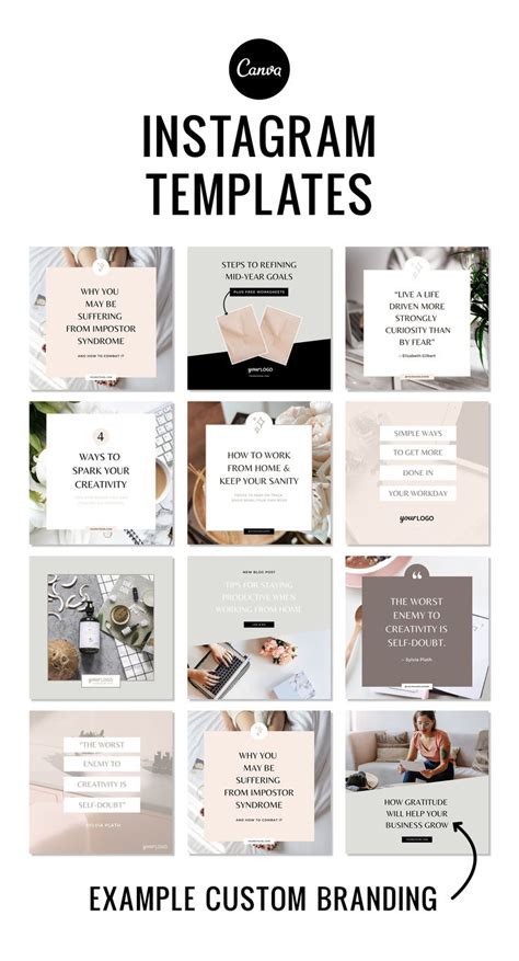 Instagram Canva Templates Feedstory Instagram Template Faq Design