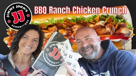 Jimmy Johns BBQ Ranch Chicken Crunch YouTube