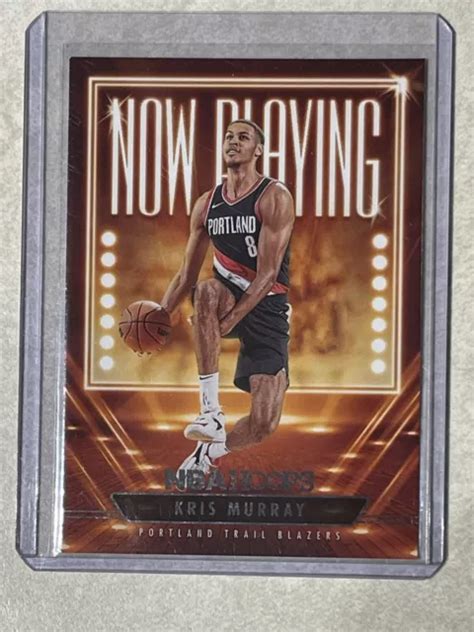 Inserto Rc Panini Nba Hoops Kris Murray Ora Gioca