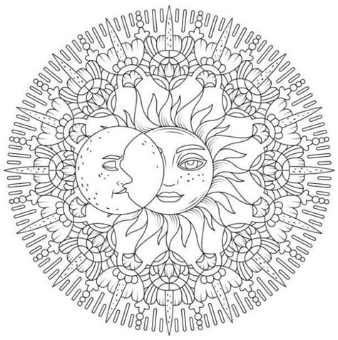 Sun And Moon Coloring Pages Sol Para Colorir Desenhos Para Colorir