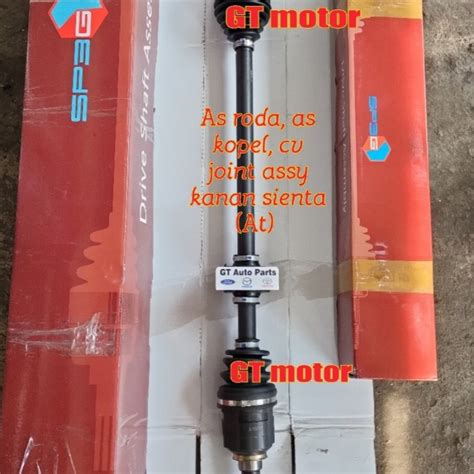 Jual As Roda As Kopel Cv Joint Set Drive Shaft Assy Kanan Sienta Auto