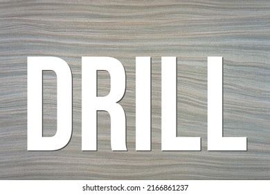 2,960 Drill Word Images, Stock Photos, 3D objects, & Vectors | Shutterstock