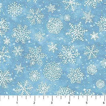 Silent Night Snowflakes in Light Blue | Craft Collective