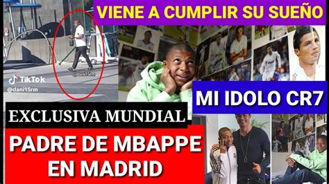 BOMBA Kylian MBAPPÉ envia a Su Padre a MADRID Reunion URGENTE