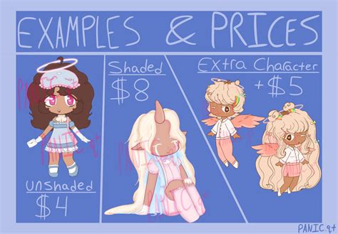 Chibi Commissions Open By Panicqt On Deviantart