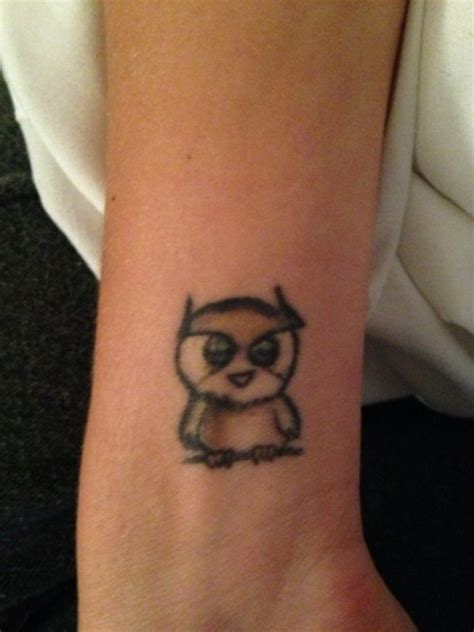 Attractive Owl Wrist Tattoos Design Wrist Tattoo Pictures