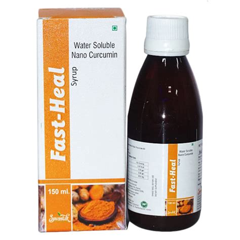 Ayurvedic Medicine 150 Ml Water Soluble Nano Curcumin Syrup At Best