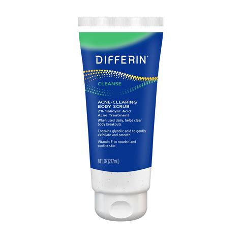 Differin Acne Clearing Body Scrub Shop Facial Cleansers And Scrubs At H E B