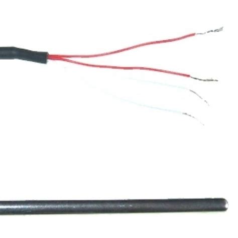 General Purpose Pt Probe With Silicone Rubber Lead Type Prt