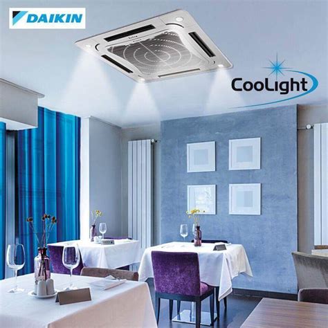 Aircond Ceiling Cassette Daikin Shelly Lighting