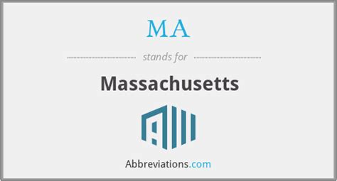 What Is The Abbreviation For Massachusetts Ma Meaning History Proper Use
