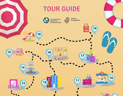 guide map projects   logos illustrations