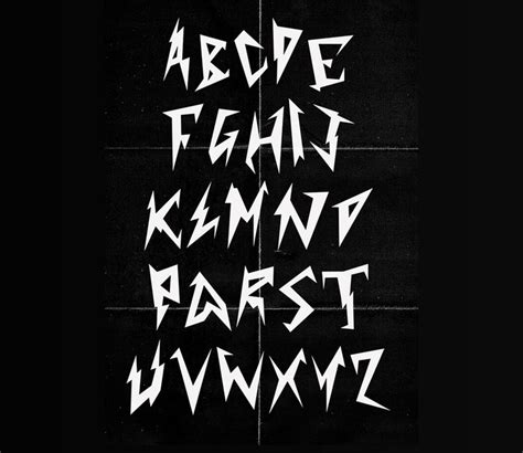 Grigio Font Inspired By Lady Gaga Products