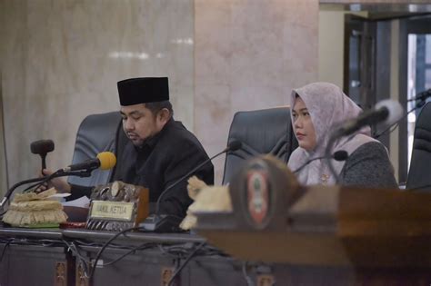 Pokir Dprd Ditetapkan Bang Dhin Berharap Terealisasi Sesuai Visi Misi