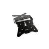 Support De Plaque Orientable Alu Noir Maxiscoot