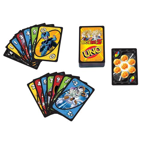 Dragon Ball Z Uno Game Entertainment Earth