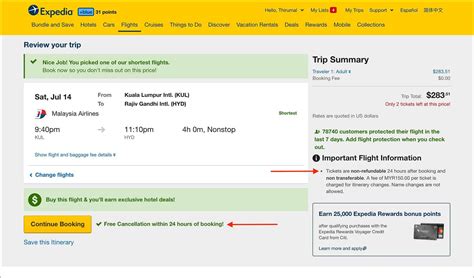 How To Book Flight Tickets With 24 Hour FREE Cancellation On Expedia