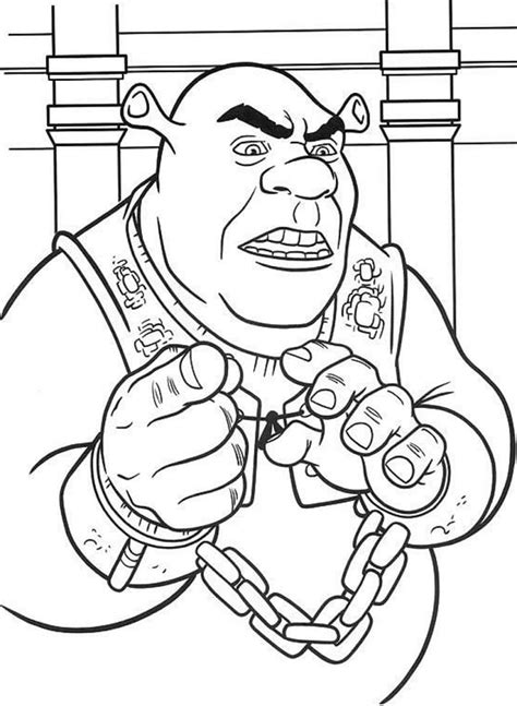 Desenhos De Shrek Para Colorir Pintar E Imprimir ColorirOnline