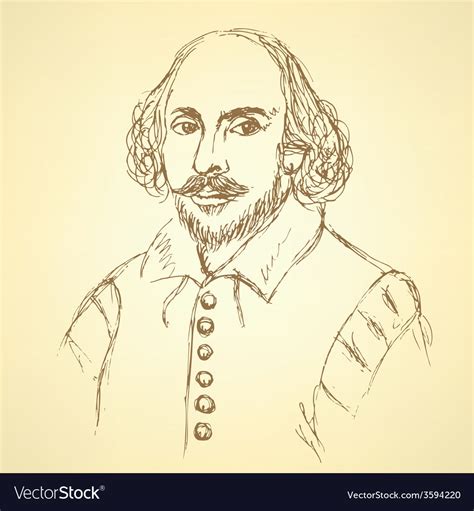 William Shakespeare Sketch