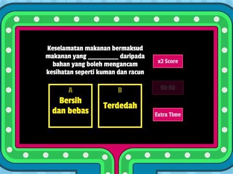 PJPK Tingkatan 2 Pemakanan Gameshow Quiz