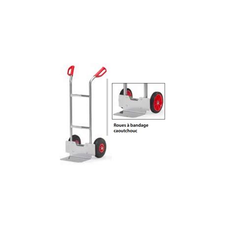 Diable Alu Charge 150 Kg Roues Dure