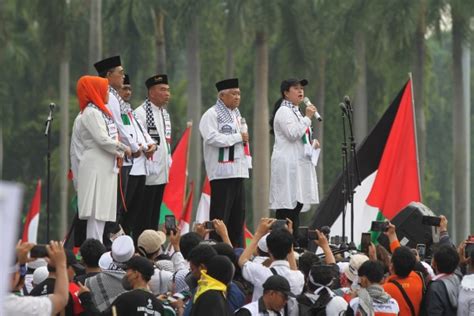 Puan Maharani Hingga Anies Baswedan Ikut Hadiri Aksi Bela Palestina Di