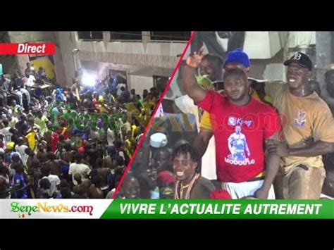 Direct Live En Direct Chez Modou Lo Pour Son Combat Face Boy