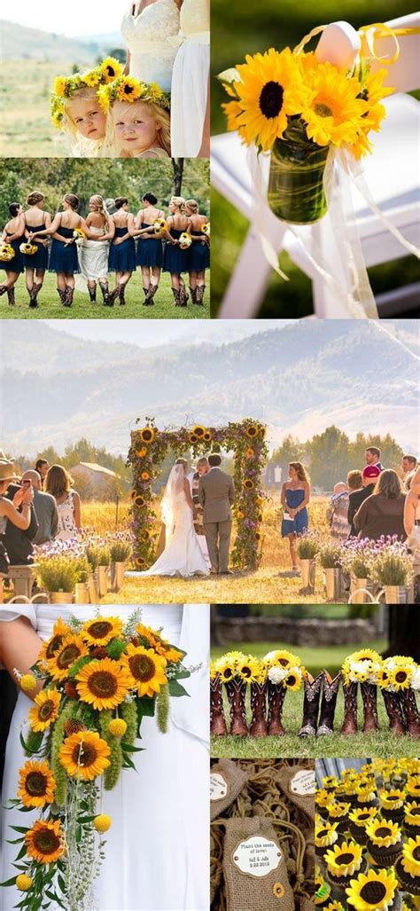 39 Sunflower Wedding Ideas And Wedding Decorations Chicwedd