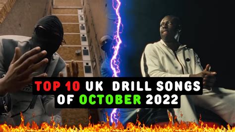 Top 10 Uk Drill Songs Of 2022 October Youtube