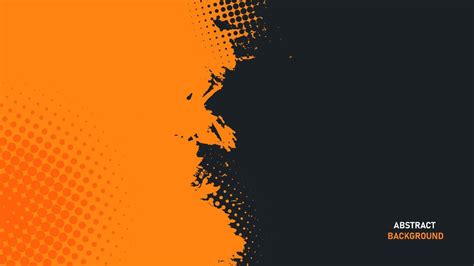 Abstract orange and black grunge texture background | Black abstract ...