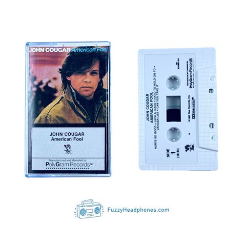 John Cougar Mellencamp American Fool Cassette Tape Etsy