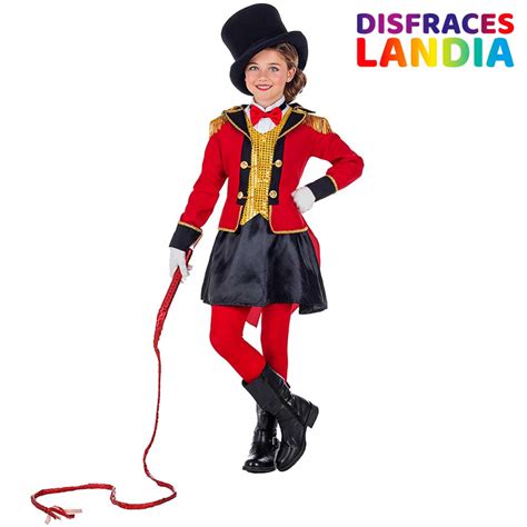 Comprar Disfraz De Domadora De Circo En Tallas Infantiles Para Ni As