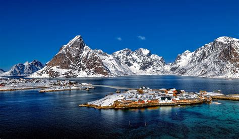 Fondos de Pantalla Noruega Islas Lofoten Montañas Naturaleza descargar