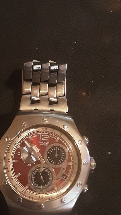 Swatch Irony Xxl Chronograph Quarz L Uft Acheter Sur Ricardo