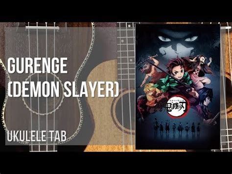 Ukulele Tab: How to play Gurenge (Demon Slayer) by LiSA - YouTube
