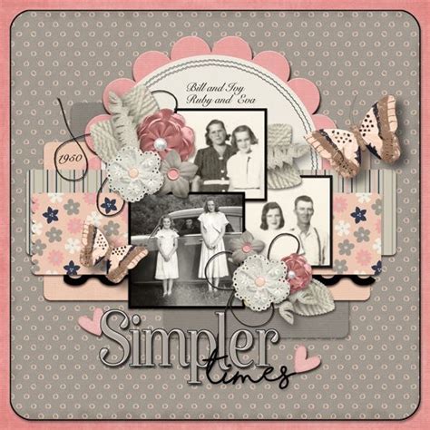 Soft And Sweet Digital Scrapbook Kit By Franb Designs At