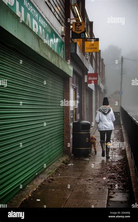 Pharmacy Closed With Shutters Down Stock Photo Alamy