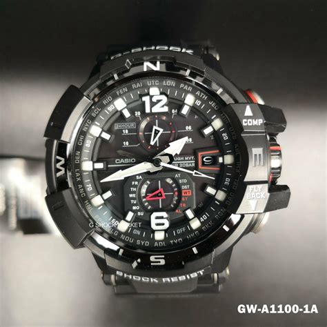 Watch GW-A1100-1A Casio G-Shock SKY COCKPIT GW-A1100-1A Aviation ...